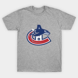 Habs - Canucks Logo Mashup T-Shirt